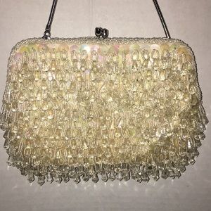 Vintage Lovely WALBORG bangle sequins purse bag